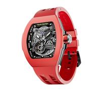 TSAR BOMBA Orologio automatico intercambiabile atomico, 8218F-ROSSO