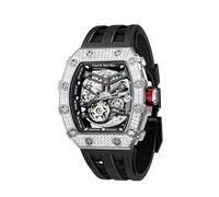 TSAR BOMBA Orologio automatico Orologi da uomo di lusso impermeabile fino a 50m movimento meccanico giapponese cassa in acciaio inox color zaffiro quadrante grande alla moda per uomo