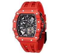 Tsar Bomba - Orologio da uomo automatico - Orologi a botte di lusso, movimento giapponese, vetro zaffiro di lusso, impermeabile 50 m, luminoso