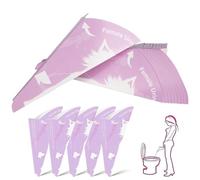 Tsathoggua 30 Pezzi Coni Pipi Donna Monouso, Coni per Pipi Donna USA E Getta, Pipi in Piedi Donna, Urinatoio Femminile Portatile per Campeggio, Viaggi E attività All'Aperto