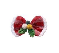 TSBB Cerchietto per Capelli di Natale, Fascia per Capelli da Babbo Natale, forcina per Donna, Ragazza, Fiocco per Capelli, mollette, Copricapo, Oggetti di Scena, Festa