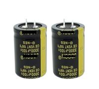 TSCFHGQI 1-2-5-10-100 Pezzi 3300uF 100V 3300MFD Condensatore elettrolitico in Alluminio 30 * 40mm Radiale 3300mf100v 3300uf100v 100v3300mf 100v3300uf(3300uF 100V 1pcs)