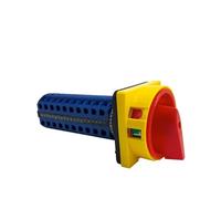 TSCFHGQI LW26GS-20/10 Interruttore a camma con Lucchetto Montaggio a Pannello Commutatore Rotante di Potenza 40 terminali Viti ON-off 2P Contatto in Argento