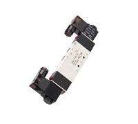 TSCFHGQI Valvola di Controllo pneumatica, elettrovalvola a Doppia Bobina a 5/3 Vie, 4V330C-08, 4V330C-10, 4V330E-08(Ask for More)