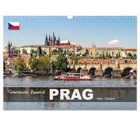 Tschechische Republik - Prag (Wandkalender 2026 DIN A3 quer), CALVENDO Monatskalender: 12 Monate mit der wunderbaren tschechischen Hauptstadt Prag.