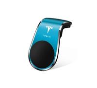 TSDFGBV Supporto Magnetico per Telefono da Auto per Tesla Model 3 2021-2023, Supporto Telefono da Auto 360 Ruota Ideale per Auto Casa Ufficio Camper e Altro,Blue