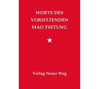 Tse-tung Mao Worte des Vorsitzenden Mao Tsetung (Copertina rigida)