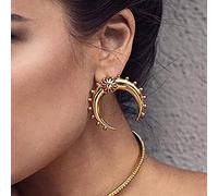 TseenYi Boho Orecchini A Perno Luna Crescente Orecchini In Metallo Luna Crescente Orecchini Pendenti Luna Crescente Orecchini Vintage Luna Gioielli Per Donne E Donne