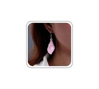 TseenYi Orecchini A Conchiglia Rosa Orecchini A Goccia In Acrilico Conchiglia Colorata Orecchino A Gancio Conchiglia Arcobaleno Grande Orecchino Conchiglia Fascino Grande Esagerato Gioielli