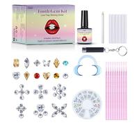 Tseriact Strass dentali, fai da te con cristalli per la decorazione dei denti, kit Bling (stile B)