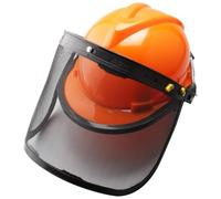 Tsffae Casco di Sicurezza per Decespugliatore Casco Protettivo per Motosega Maschera di Protezione di Sicurezza Casco Comodo Elmetto Protettivo Accessori per Tosaerba per Silvicoltura