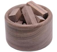 Tsffae Diffusore di Olio Essenziale di Piccola Catasta di Legna Olio Essenziale di Legno Auto in Legno Aromaterapia Diffusore di Legno Scatola di Aromi Ornamenti Accessori per Casa