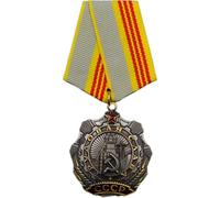 Tsffae Medaglia 'Unione Sovietica, Medaglia Onoraria del Lavoro 'URSS, Spilla con Distintivo in Metallo Vintage Premio Militare 'URSS Decorazione di Abbigliamento Collezione Commemorativa