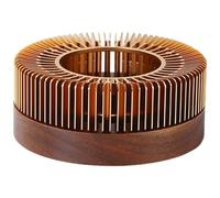 Tsffae Scalda Teiera, Scalda tè in Alluminio Anodizzato, Portacandele per Tea Light, Base Scaldavivande per Teiera per caffè, tè, Latte, Alimenti, Senza Candele E Teiera