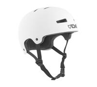 TSG Evolution Skate BMX Stunt Scooter Inliner Casco Colori Pieni Matt Bianco
