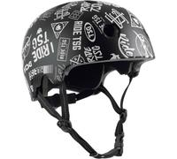 TSG Meta BMX Scooter Skateboard Casco Grafico Progettazione Sticky NERO S/M (