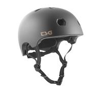 TSG Meta Casco Inmold Stunt Scooter BMX Pattini Nero Opaco XXS/XS (52-54cm)