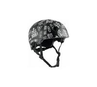 TSG Meta Graphic Design - Casco per bambini, colore: Nero/Bianco