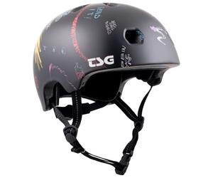 TSG - Meta Graphic Design - Casco per bici L/XL - 57-59 cm grigio
