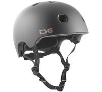 TSG Meta Scooter Stunt Motorino Pattini BMX Dirt Accendino Casco Raso Nero