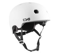 Tsg meta solid satin urban helmet white