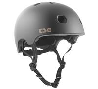 TSG Meta Solid Inmold Stunt-Scooter BMX Dirt Skate Nero S/M (54-56 Cm)