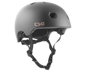 TSG Meta Solid Inmold Stunt-Scooter BMX Dirt Skate Nero S/M (54-56 Cm)