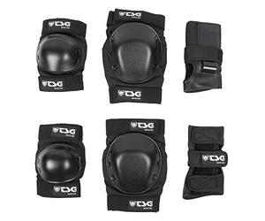TSG Set di protezioni Basic - Gomiti/ Ginocchia/ Polsi, Unisex