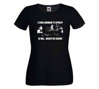 Tshirt Addio Nubilato sposa Domani ti sposi? si ma niente di serio Giacomo Film