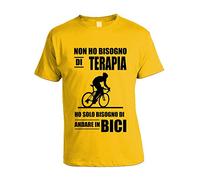 Tshirt Ciclisti - Non Ho Bisogno di Una Terapia - Ho Solo Bisogno di Andare in Bici - Mestieri - Idea Regalo