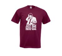 Tshirt Colombo Just one more thing Columbo il tenente bordeaux cotone serie tv