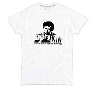 Tshirt Columbo il tenente Colombo bianca cotone Just one more thing serie tv