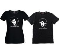 Tshirt Columbo tenente colombo nera cotone uomo donna just one more thing cinema