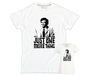 Tshirt Columbo tenente colombo telefilm bianca cotone uomo donna idea regalo