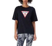 tshirt donna maniche corte GUESS JEANS iconic tshirt manica corta DARING OCEAN X
