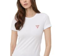 tshirt donna maniche corte GUESS mini triangle tshirt a manica corta PurW 321191