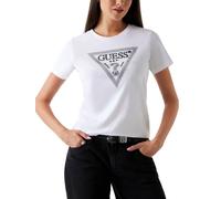 tshirt donna maniche corte GUESS ss cn krystal triangle tshirt manica cor 424512