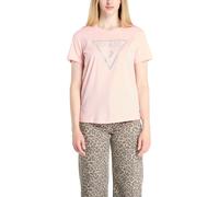 tshirt donna maniche corte GUESS ss cn krystal triangle tshirt manica cor 424516