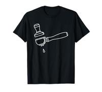 Tshirt | Espresso Tamper per gli amanti del caffè Barista Maglietta
