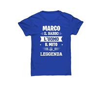 Tshirt Festa del Papà - Personalizzabile - [PERSONALIZZA NOME PAPA'] Babbo l'uomo - Babbo - il mito - la leggenda - Papà Maglietta - Padre - Regalo per il Papà