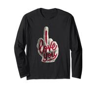 Tshirt i Love You Punk Rock Tee Shirt Maglia a Manica