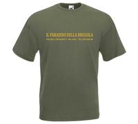 Tshirt Il paradiso della brugola ferramenta tre uomini e una gamba film verde