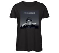 Tshirt Maglia Maglietta Cotone Donna Casual Girocollo Renato Zero L'ORA Zero 2026, S