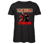 Tshirt Maglia Maglietta Cotone Donna Casual Girocollo The Weeknd The Weekend After Hours TIL Dawn Tour 2025 2025 Milano Stadio San SIRO, M