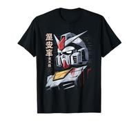 Tshirt Mecha Giappone Mecha Robo Head Anime Ukiyo-e Maglietta
