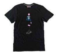 Tshirt nera tifoso INTERISTA Luis Nazario RONALDO il fenomeno anni anni90 cotone