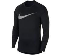 TSHIRT NIKE 929723 THERMA TOP LS NERO