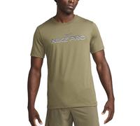 Nike M Nk DF Tee Db PRO Top, Oliva Media, L Uomo
