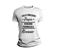 Tshirt Nonno Solo i Migliori papà vengono promossi a Nonno Festa dei Nonni Tshirt Festa dei Nonni Tshirt Nonno Divertenti Idea Regalo