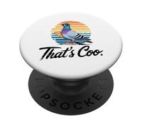 Tshirt Piccioni Uccelli Uccelli Divertenti PopSockets PopGrip Adesivo
